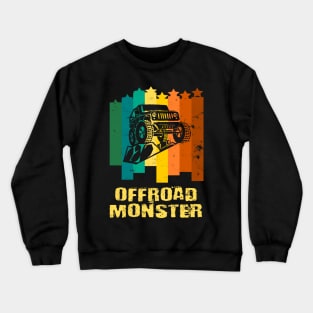Offroad Monster Jeep gift Crewneck Sweatshirt